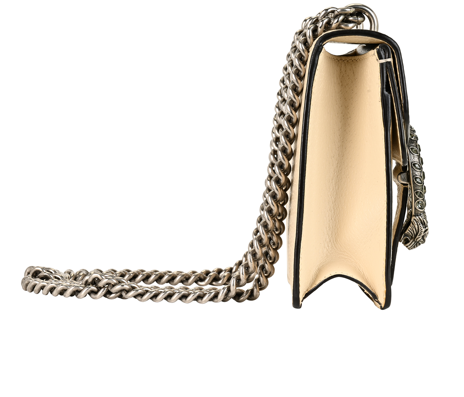 Small Dionysus, &pound;550, Handbags, Beige, Leather, Side view